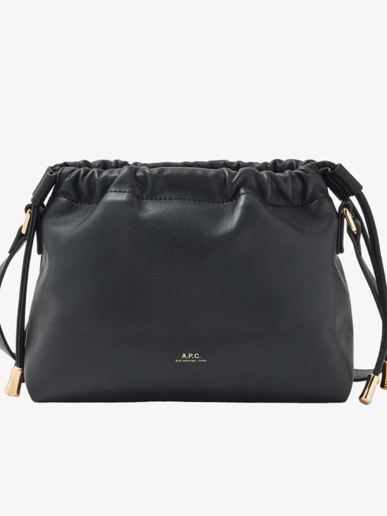 A.P.C. Handbags - A.P.C. Ninon Mini Bag in Black